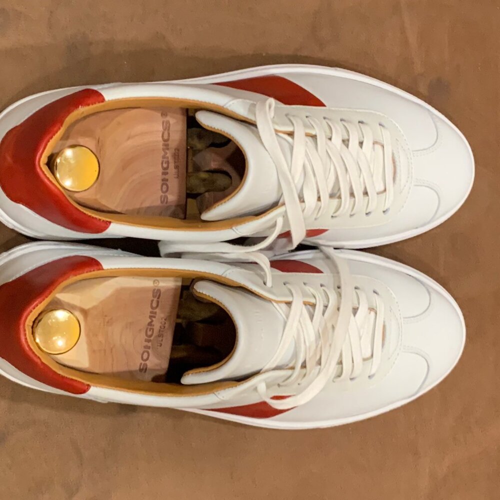 Magnanni Leather Sneakers 9.5 - Picture 2 of 8